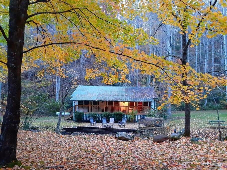 Creekside 1920'S Farmhouse Bryson City Exterior photo